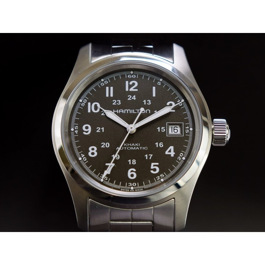 HAMILTON 腕時計 H704450 自動巻き Khaki automatic ハミルトンを